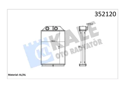 KALORİFER AL/PL/BRZ A6-ALLROAD 01 04