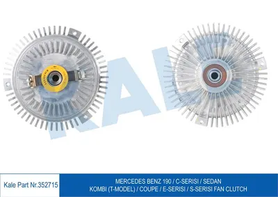 FAN TERMIK BENZ 190 C-SERISI SEDAN KOMBI (T-MODEL) COUPE E-SERISI S-SERISI 