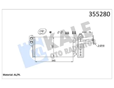 KALORİFER MEKANİK MERCEDES SPRINTER VOLKSWAGEN LT 28 35 II 28 46 II KALORİFER