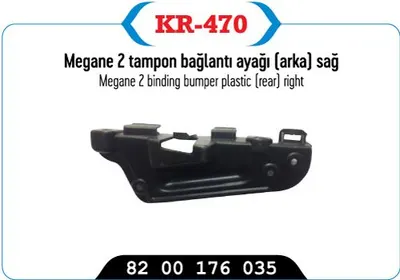 ARKA TAMPON BRAKETI MEGANE II SAG 