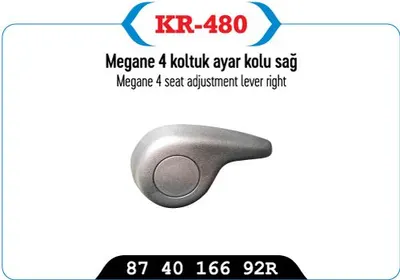 x KOLTUK AYAR KOLU SAĞ MEGANE 4