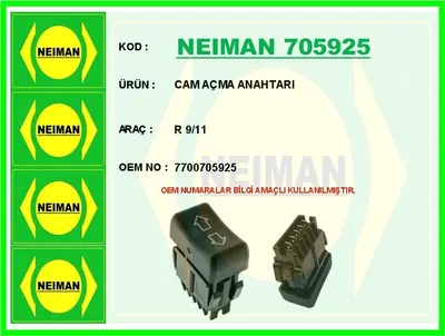 CAM ACMA ANAHTARI R9 R11 (TEKLI)