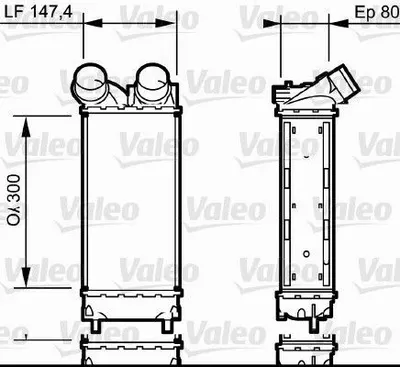 TURBO RADYATORU BERLINGO III-C4-C4 PICASSO-P308-P3008-P5008-PARTNER TEPE 1.6HDI 08-->